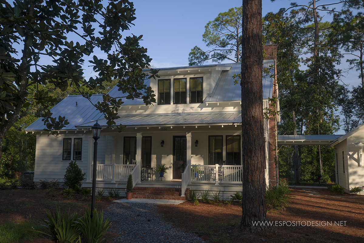 Custom Home & Architect Portfolio Longleaf House Project in St. Johns